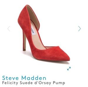 Steve Madden Flecity suede pumps